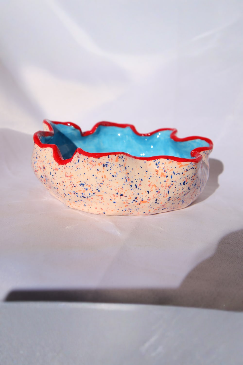 Lily & Loly Ceramics-Lily Serisi " Killing Me Softly" Tekli Kül Tablası - Turuncu Renkli Küllük - El Yapımı Seramik Küllük-Küllük-7-Milagron.com