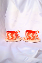 Lily & Loly Ceramics-Lolipop Şekerli 2'li El Yapımı Seramik Türk Kahvesi Fincan Seti -yılbaşı Temalı Tasarım Fincanlar-Bardak-6-Milagron.com