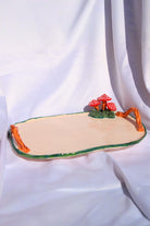 Lily & Loly Ceramics-Mantar Figürlü El Yapımı Seramik Tepsi - Sunum Tepsisi Ve Nişan Tepsisi-Sunum Aksesuarları-3-Milagron.com