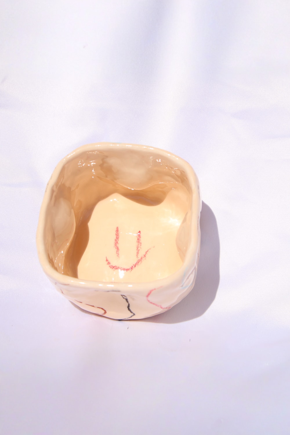 Lily & Loly Ceramics-Minimalist Çizgili Kulpsuz Sade El Yapımı Seramik Kupa - 200 Ml Özel Tasarım-Bardak-3-Milagron.com