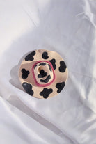 Lily & Loly Ceramics-Siyah Beyaz Kovboy Şapkası Tasarımlı El Yapımı Seramik Tütsülük - Kovboy Şapkası Seramik Tütsülük-Tütsülük-3-Milagron.com