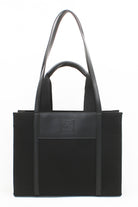 Black Canvas Tote Bag - 1