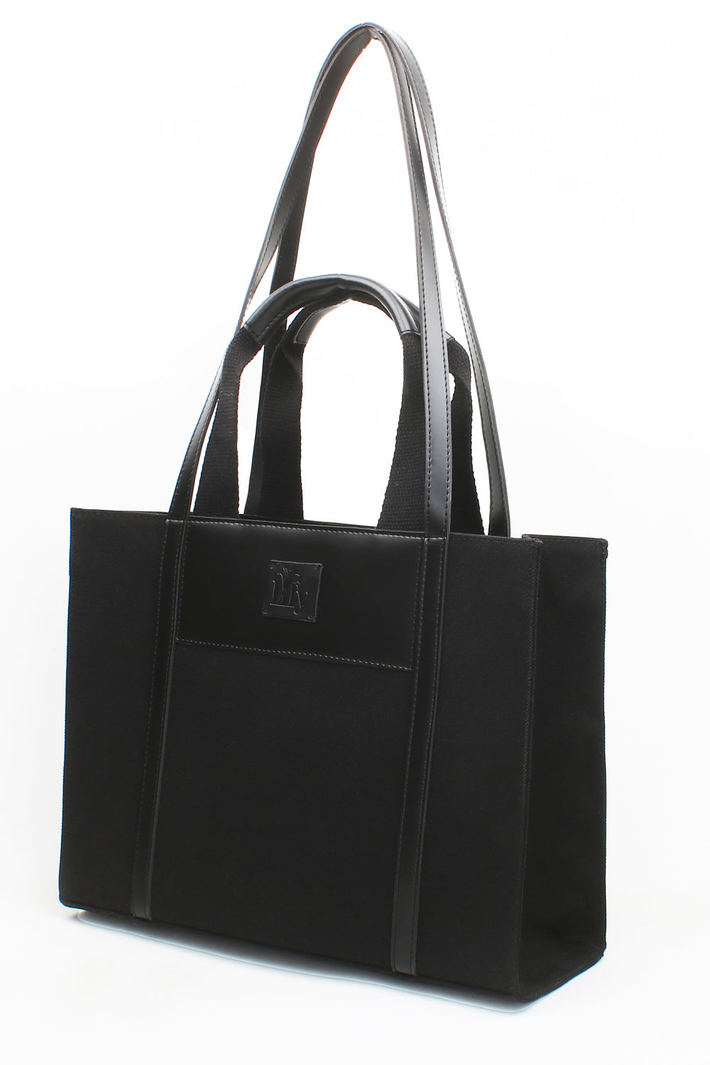 Black Canvas Tote Bag - 3