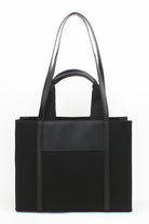 Black Canvas Tote Bag - 4