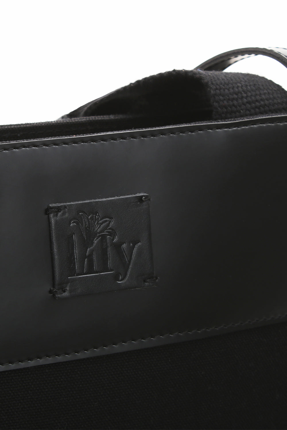 Black Canvas Tote Bag - 5