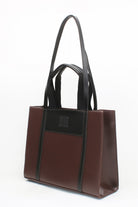 Brown Leather Tote Bag - 2