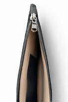Çizgili Gri Clutch - 3