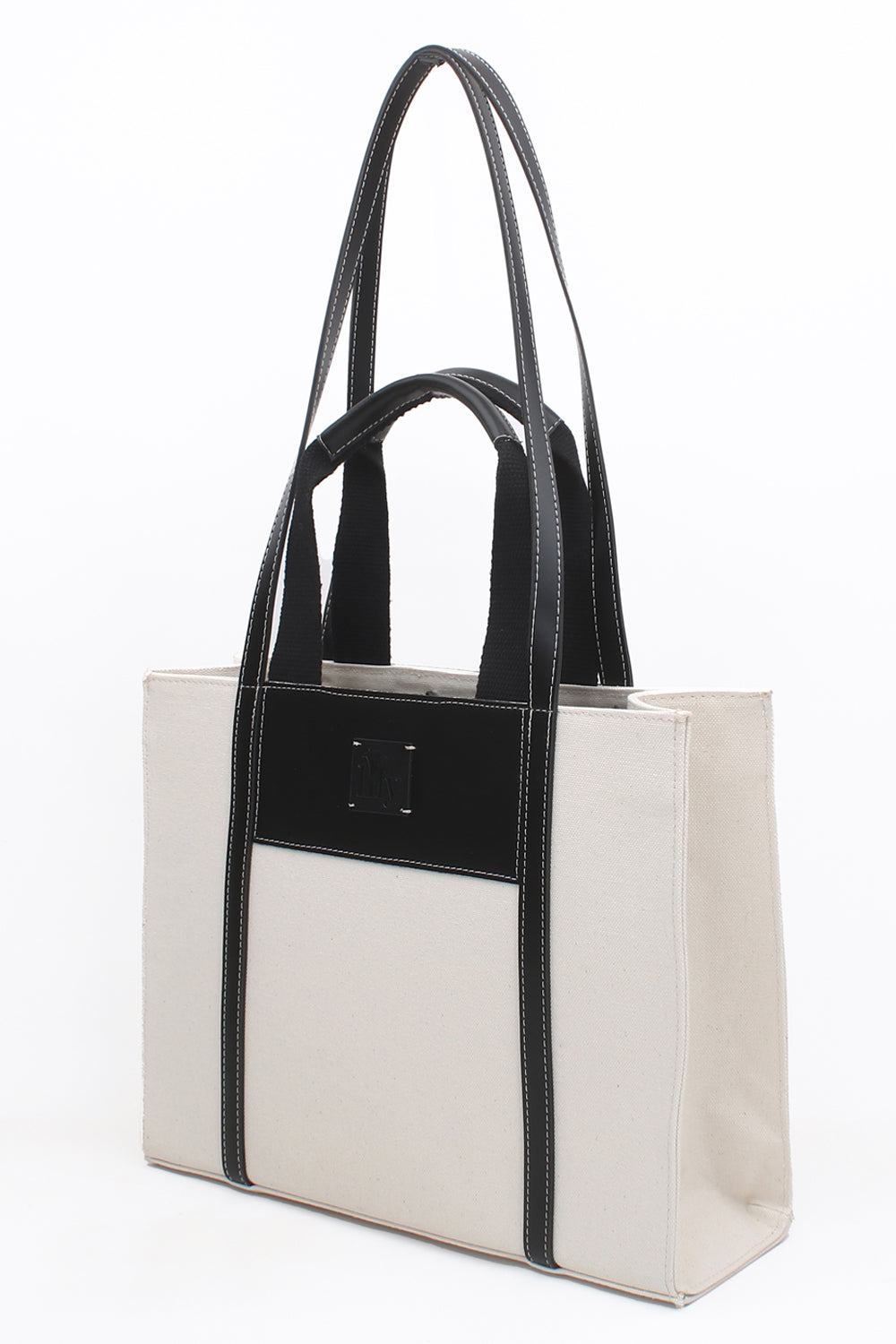 Ecru Canvas Tote Bag - 2