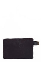 Siyah Kanvas Pouch - 4