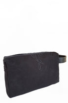 Siyah Kanvas Pouch - 5