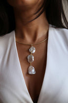 Linya Jewellery-3'lü Barok İnci Kolye-Kolye-3-Milagron.com