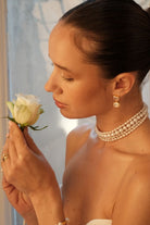 Amour çOklu İNci Choker - 0