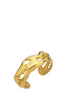 Linya Jewellery-Aruna Kalın Kelepçe Bileklik Gold-Bileklik-1-Milagron.com