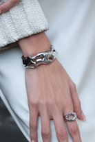 Linya Jewellery-Aruna Kalın Kelepçe Bileklik Gümüş-Bileklik-2-Milagron.com