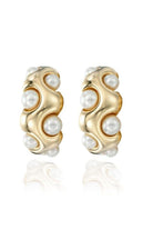 Linya Jewellery-Ayza İnci Halka Küpe-Küpe-1-Milagron.com