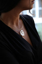 Linya Jewellery-Barok İnci Kolye-Kolye-3-Milagron.com