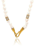 Linya Jewellery-Bayem Taşlı İnci Kolye-Kolye-1-Milagron.com