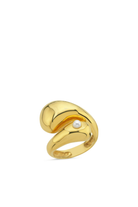 Linya Jewellery-Bersa Büyük İncili Yüzük Gümüş-Yüzük-1-Milagron.com