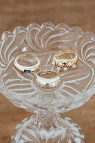 Linya Jewellery-Beyaz Taşlı Bom Yüzük-Yüzük-4-Milagron.com