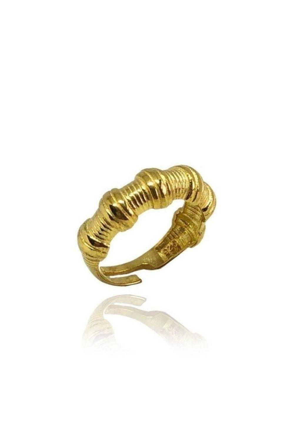 Linya Jewellery-Bomy Tel Yüzük Gold-Yüzük-1-Milagron.com
