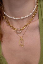 Linya Jewellery-Cara Zincir Kolye-Kolye-3-Milagron.com