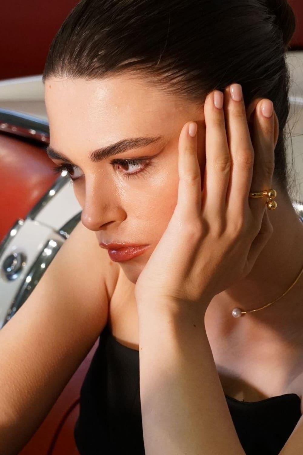 Linya Jewellery-Çift Topçuklu Yüzük Rose Gold-Yüzük-3-Milagron.com