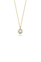 Linya Jewellery-Cosmic Zincirli Burç Kolye Beyaz-Kolye-1-Milagron.com