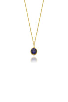 Linya Jewellery-Cosmic Zincirli Burç Kolye Lacivert-Kolye-1-Milagron.com
