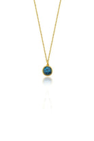 Linya Jewellery-Cosmic Zincirli Burç Kolye Mavi-Kolye-1-Milagron.com