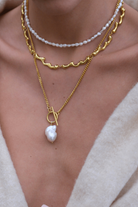 Linya Jewellery-Dery Damla Kolye Choker-Kolye-3-Milagron.com