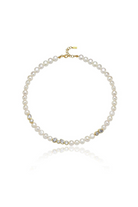 Linya Jewellery-Diana Beyaz Taşlı İnci Kolye-Kolye-1-Milagron.com