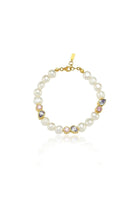 Linya Jewellery-Diana Renkli Taşlı İnci Bileklik-Bileklik-1-Milagron.com
