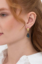 Linya Jewellery-Doğal Labradorit Küpe-Küpe-3-Milagron.com