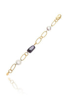 Linya Jewellery-Elly Mor Taş Bileklik-Yüzük-2-Milagron.com