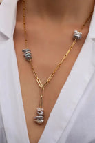 Linya Jewellery-Grez Uzun Zincir Kolye-Kolye-5-Milagron.com