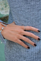 Linya Jewellery-Gümüş Top Yüzük-Yüzük-2-Milagron.com