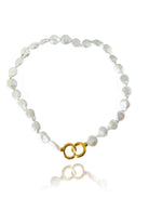 Linya Jewellery-Hely Kilitli İnci Kolye-Kolye-1-Milagron.com