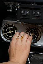 Linya Jewellery-Horn İncili Yüzük-Yüzük-4-Milagron.com