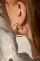 Linya Jewellery-İncili Mimari Küpe-Küpe-3-Milagron.com