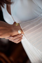 Linya Jewellery-İstiridye Barok İnci Kelepçe-Bileklik-2-Milagron.com