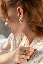 Linya Jewellery-Kafes İncili Yüzük-Yüzük-2-Milagron.com