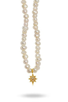 Linya Jewellery-Kutup Yıldızı İnci Kolye-Kolye-1-Milagron.com