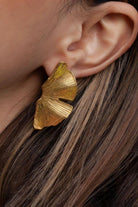 Linya Jewellery-Leta Büyük Yaprak Küpe-Küpe-3-Milagron.com