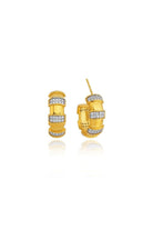 Linya Jewellery-Lili Beyaz Taşlı Halka Küpe-Küpe-1-Milagron.com