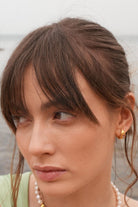 Linya Jewellery-Lina Pembe Damla Taşlı Küpe-Küpe-2-Milagron.com