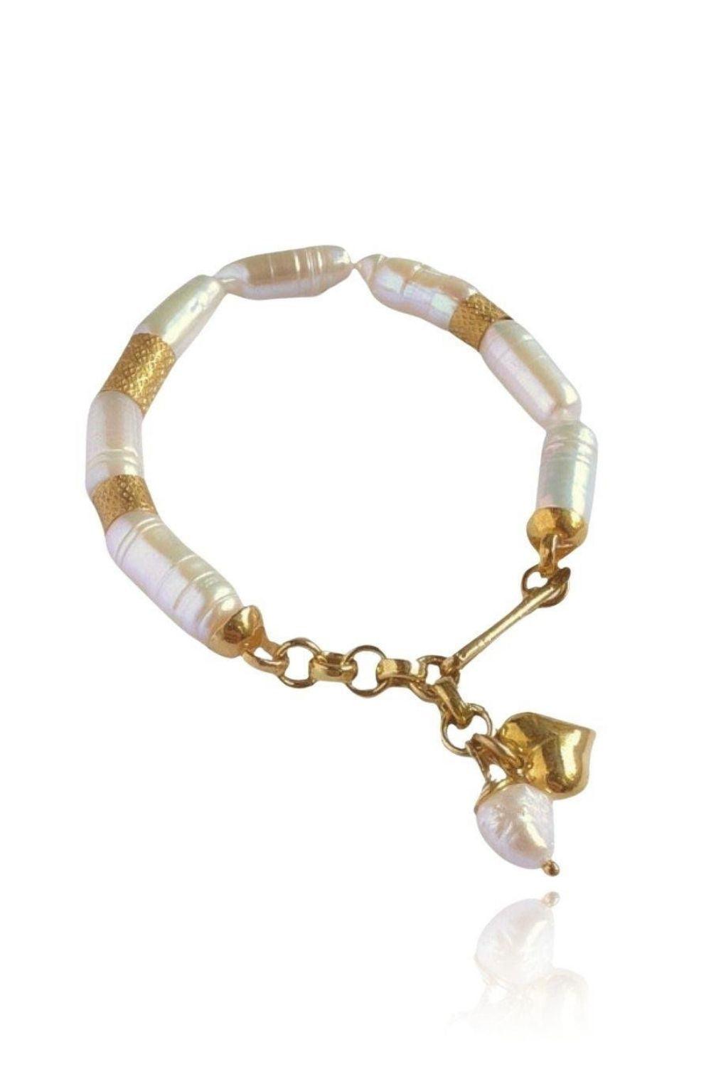 Linya Jewellery-Mari Barok İnci Bileklik-Bileklik-1-Milagron.com