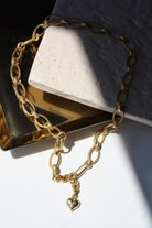 Linya Jewellery-Marsala Zincir Kolye-Kolye-2-Milagron.com