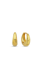 Linya Jewellery-Morf Mini Halka Küpe Gold-Küpe-1-Milagron.com
