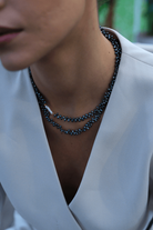 Linya Jewellery-Oden Asimetrik Siyah Barok İncili Kolye-Kolye-2-Milagron.com