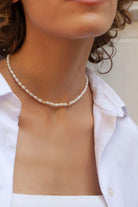 Linya Jewellery-Rometta Yıldızlı İnci Kolye-Kolye-1-Milagron.com